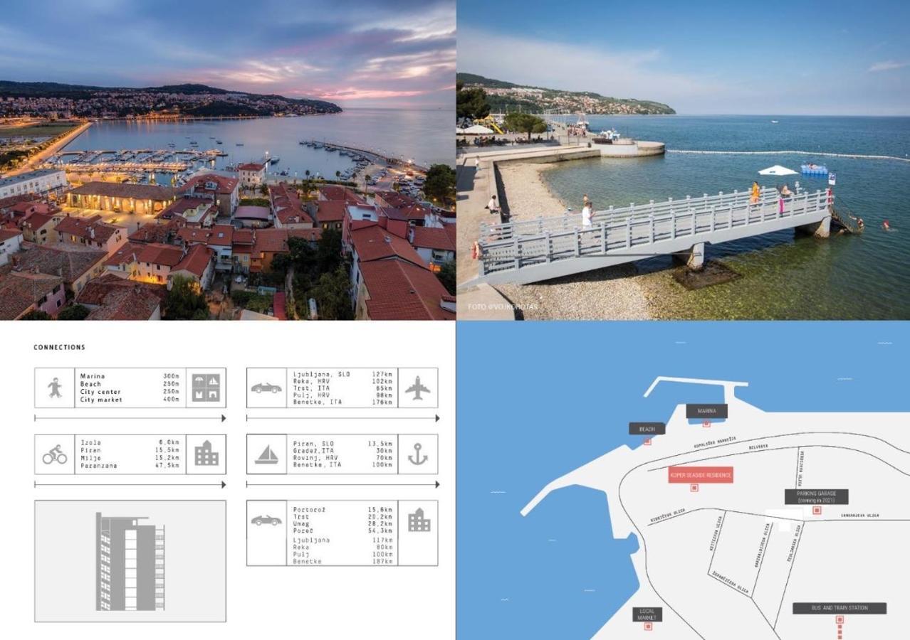 Koper Seaside Residence Zewnętrze zdjęcie